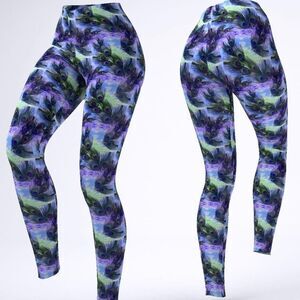 Peacock leggings New